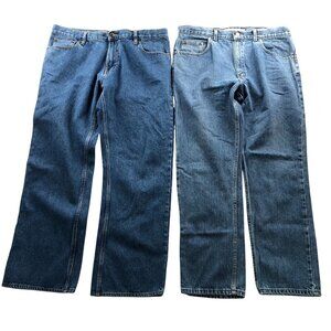 Big Mac Arizona Mens Jeans Size 36x30 Lot Of Two Blue Denim Classic Straight Leg